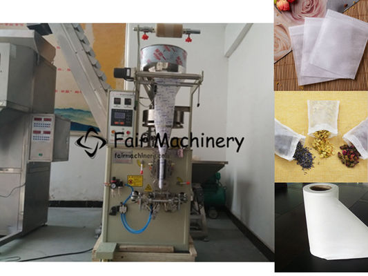 50HZ 0.65mpa Tea Bag Pouch Packing Machine Bagel Packaging 50g Measuring