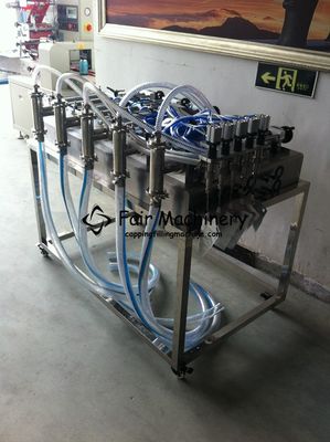 0.6mpa GMP Ketchup Filling Machine for Tomato Sauce 5 Nozzles 0.1m3/min
