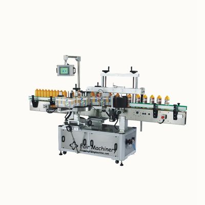2.8KW 0.4mpa Double Side Sticker Labeling Machine Plastic Bottle Printing 20PCS/Min