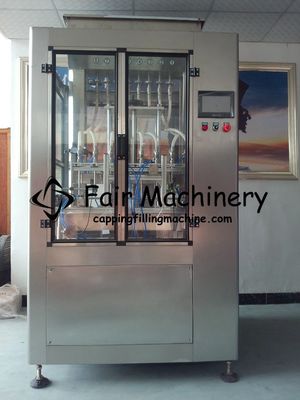 2KW SS304 Mineral Water Bottle Filling Machine , 16BPM Beer Can Filling Machine 8 Heads