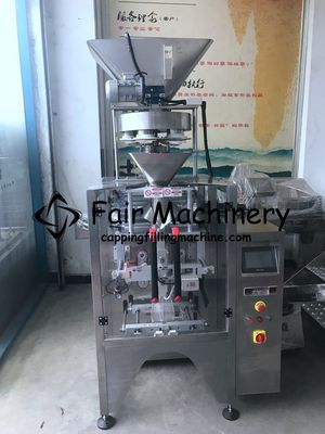 2.5Kw Coffee Bean Packing Machine , 50Bag/min PLC Almond Packing Machine