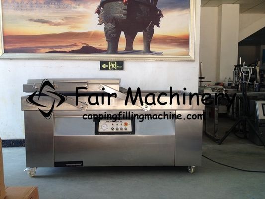 60Hz 3PH Double Chamber Vacuum Packing Machine , SGS Thermoforming Vacuum Packaging Machine