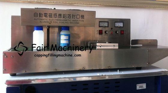 380V PLC Screw Capping Machine Automatic Induction Sealing 50B/Min
