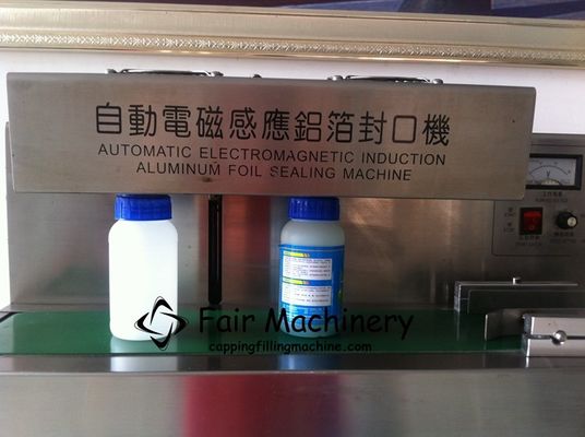 380V PLC Screw Capping Machine Automatic Induction Sealing 50B/Min