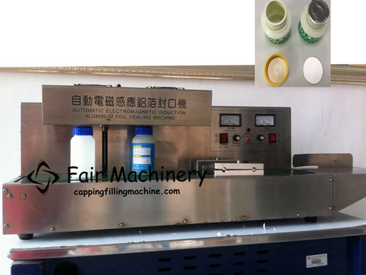 380V PLC Screw Capping Machine Automatic Induction Sealing 50B/Min