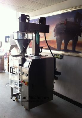 0.65mpa 500g Powder Pouch Packing Machine 220VAC Servo For Small Sachet Spice