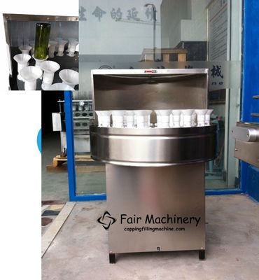 2000BPH 0.3m3/H Water Bottle Washing Machine , 0.75KW Automatic Jar Washing Machine