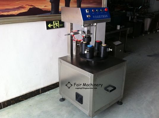 1.5KW 380V Vacuum Capping Machine , 25B/Min Twist Off Capping Machine