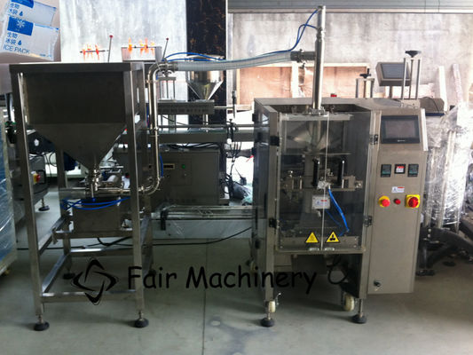 0.6mpa 380V Liquid Pouch Packing Machine for Peanut Butter 3PH