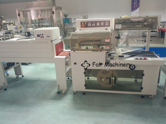 140mm 60Hz Automatic L Bar Sealer , 30BPM Carton Shrink Wrapping Machine
