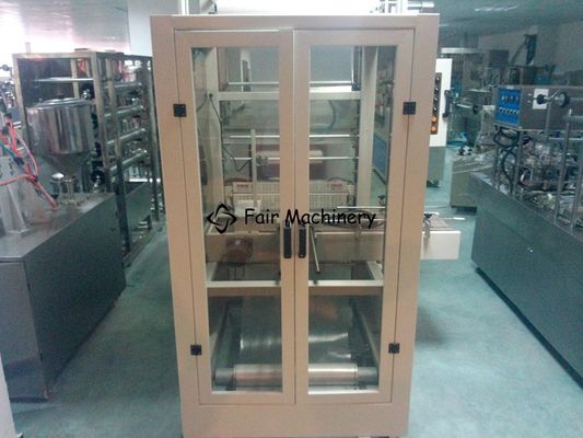SGS 2.1KW Water Bottle Shrink Wrapping Machine , 6time/min Bottle Shrink Sleeve Machine