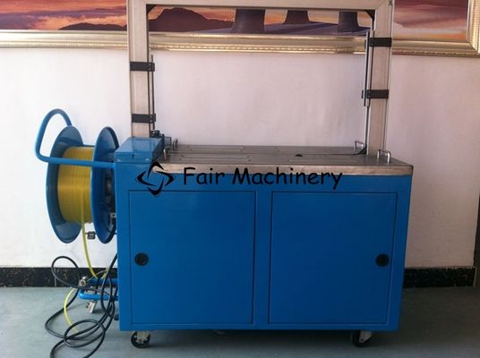 3PH 380VAC Carton Box Packaging Machine , 0.5KW Case Strapping Machine
