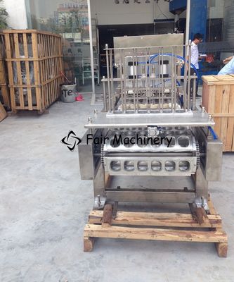 0.8Mpa 90pcs/min Jam Jar Filling Machine , 7.8Kw Liquid Filling And Capping Machine