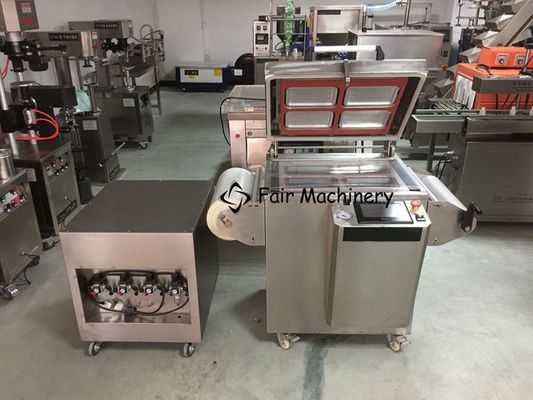 0.9KW 110VAC Industrial Vacuum Sealing Machine Nozzle Vertical Packing 2BPM