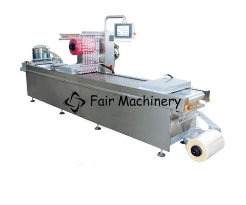 220VAC 0.6mpa Industrial Vacuum Sealing Machine Meat Sealer 4times/Min