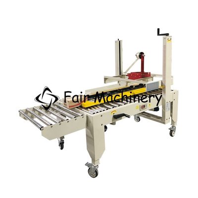50Hz 3PH SGS ISO Carton Sealing Tape Machine Box Sealer 0.35KW