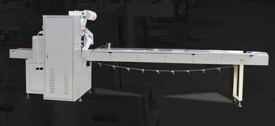 380VAC 150Bag/Min Pillow Packing Machine , 3.2Kw Automatic Bread Packing Machine