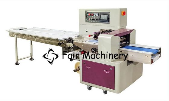 SGS 30BPM Dried Fruit Packaging Machine Pillow Bag Packing 90mm Film