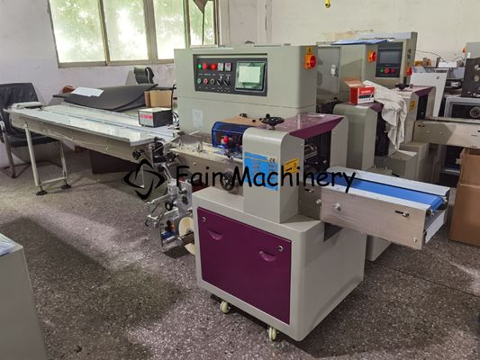 SGS 30BPM Dried Fruit Packaging Machine Pillow Bag Packing 90mm Film