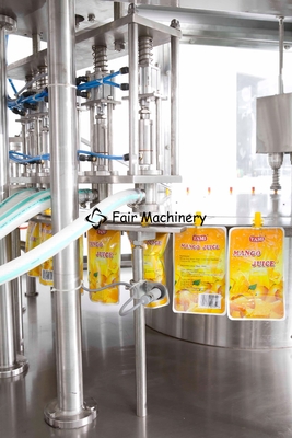 Tomato sauce, black pepper sauce Spout bag, stand-up bag filling and capping machine