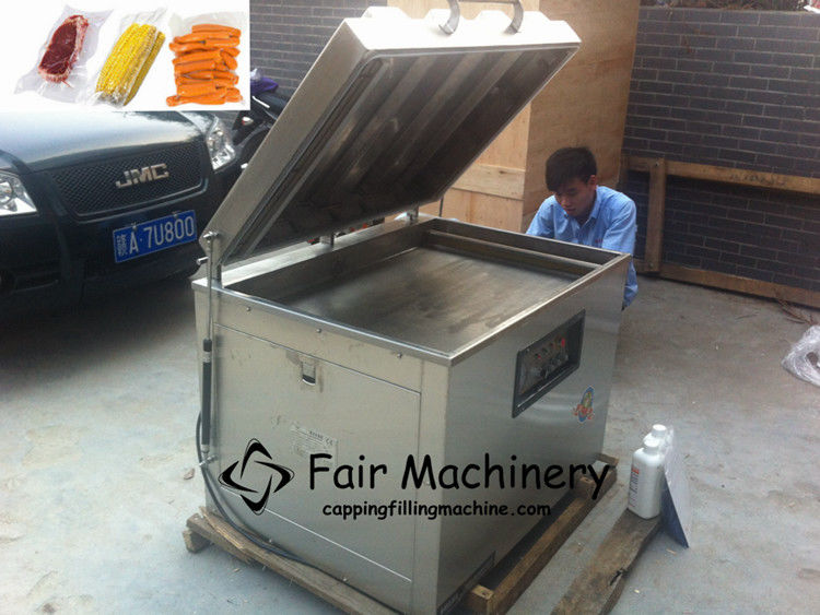 0.75KW 40M3/H Industrial Vacuum Sealing Machine Single Chamber Packaging 60VAC
