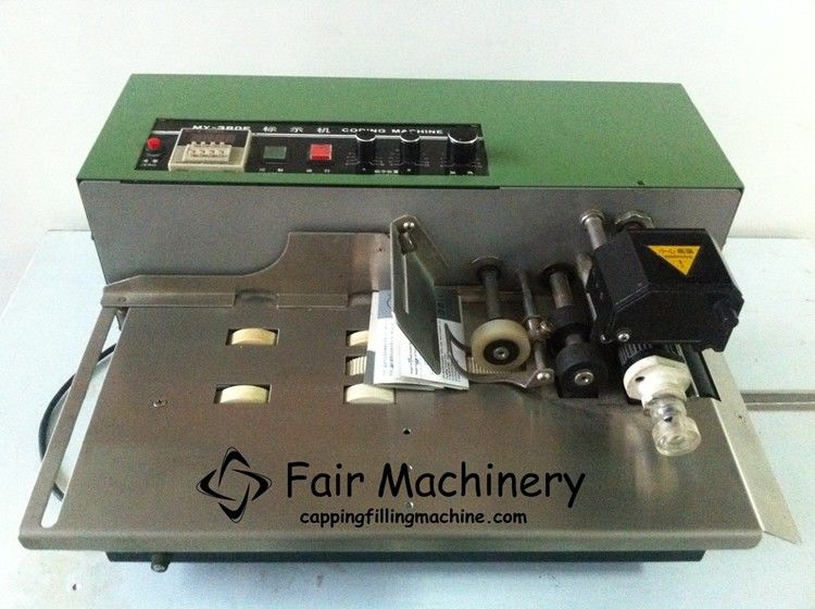 0.2KW Automatic Batch Coding Machine , 300PCS/min 0.6mpa Dry Ink Coding Machine
