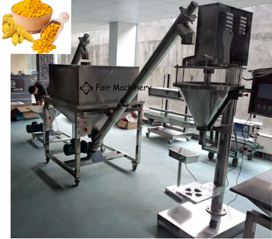20B/Min 380VAC Auger Powder Filling Machine For Spice Powder 50Hz