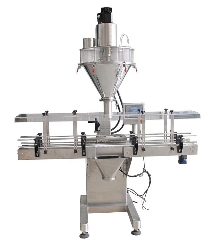 2800W Rice Powder Packing Machine , 60HZ PLC Curry Powder Packing Machine