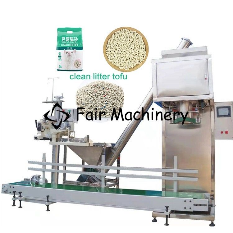 25kg Rice, coffee beans, corn kernels  granules Filling Machine , 304 stainless steel